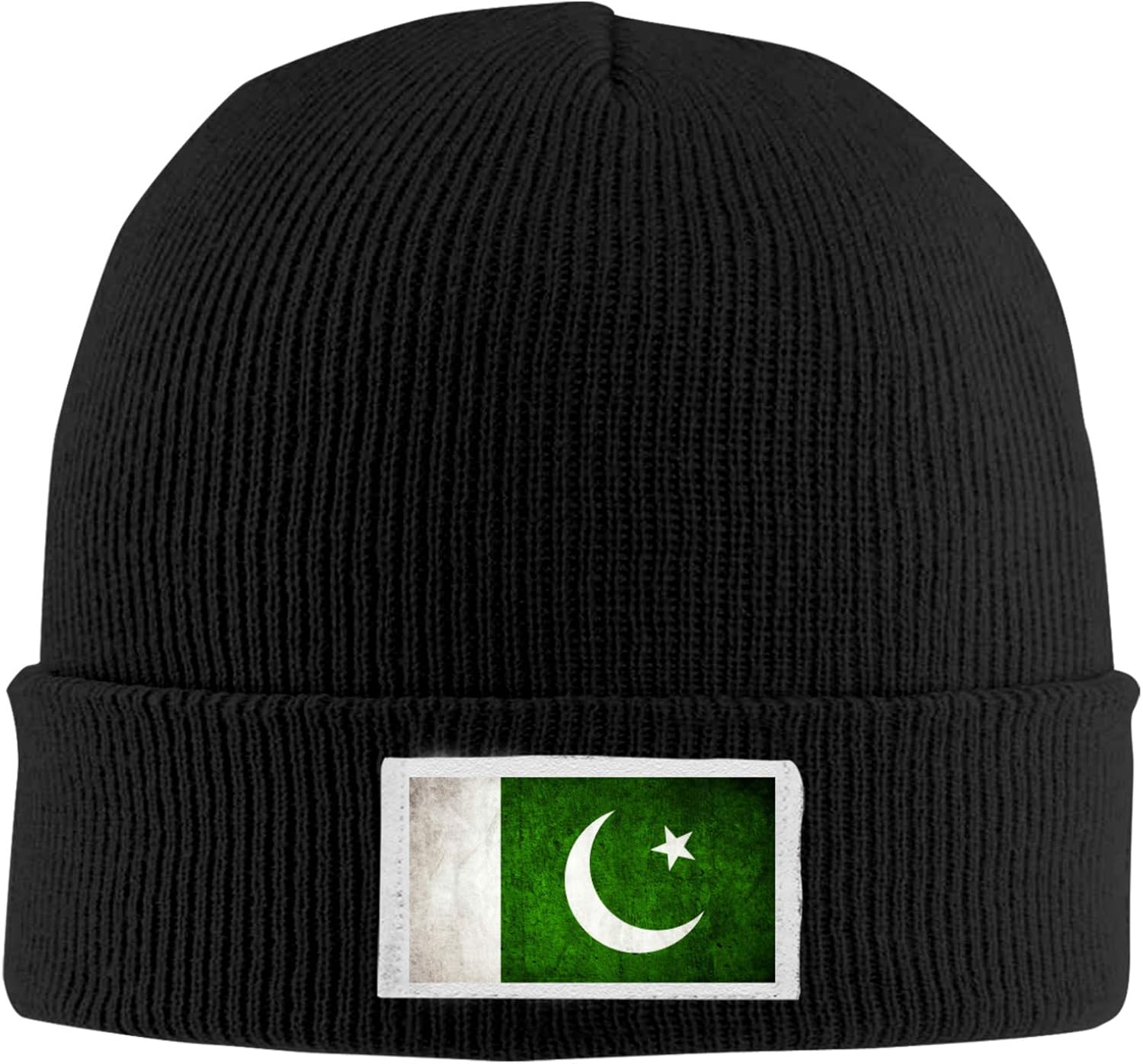 N/A/ Pakistan Flag Unisex Warm Winter Knitted Beanie Hat