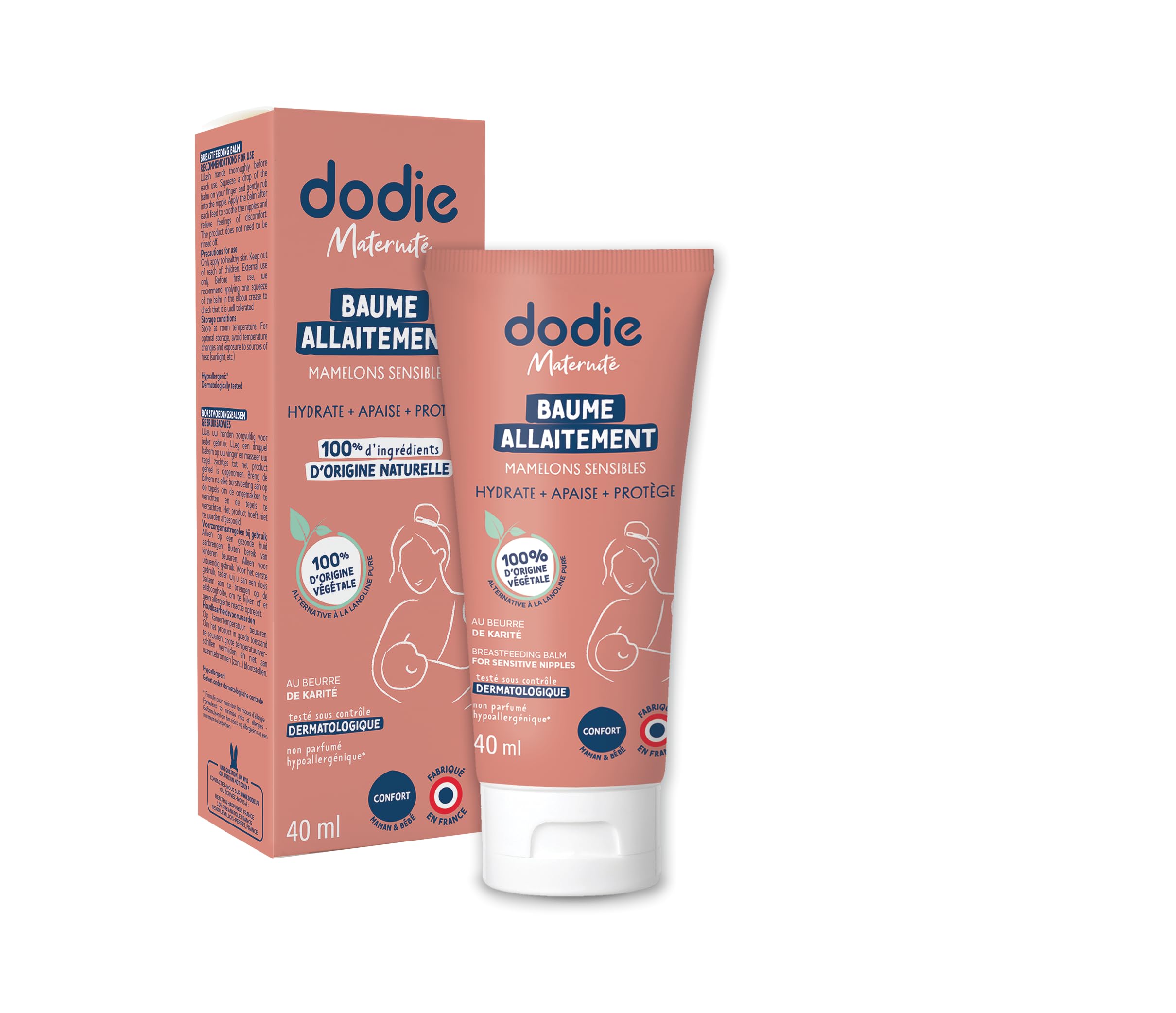 Dodie Vegetable Lanolin Nipple Cream 40ml