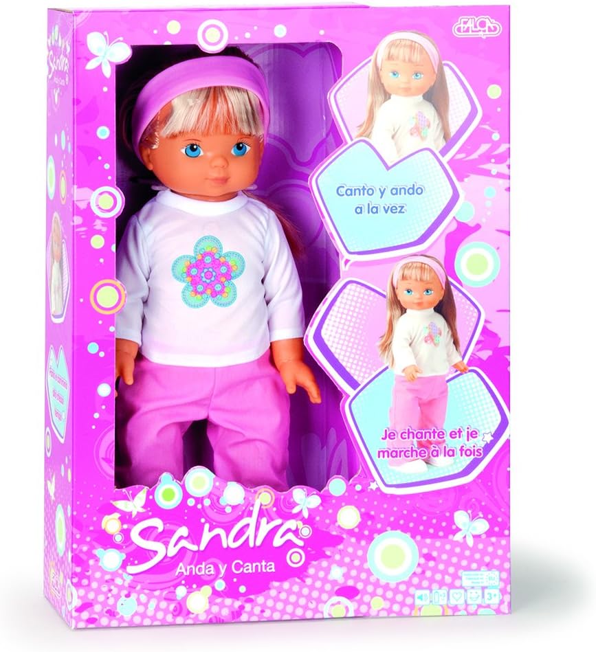 muñeca sandra anda y canta