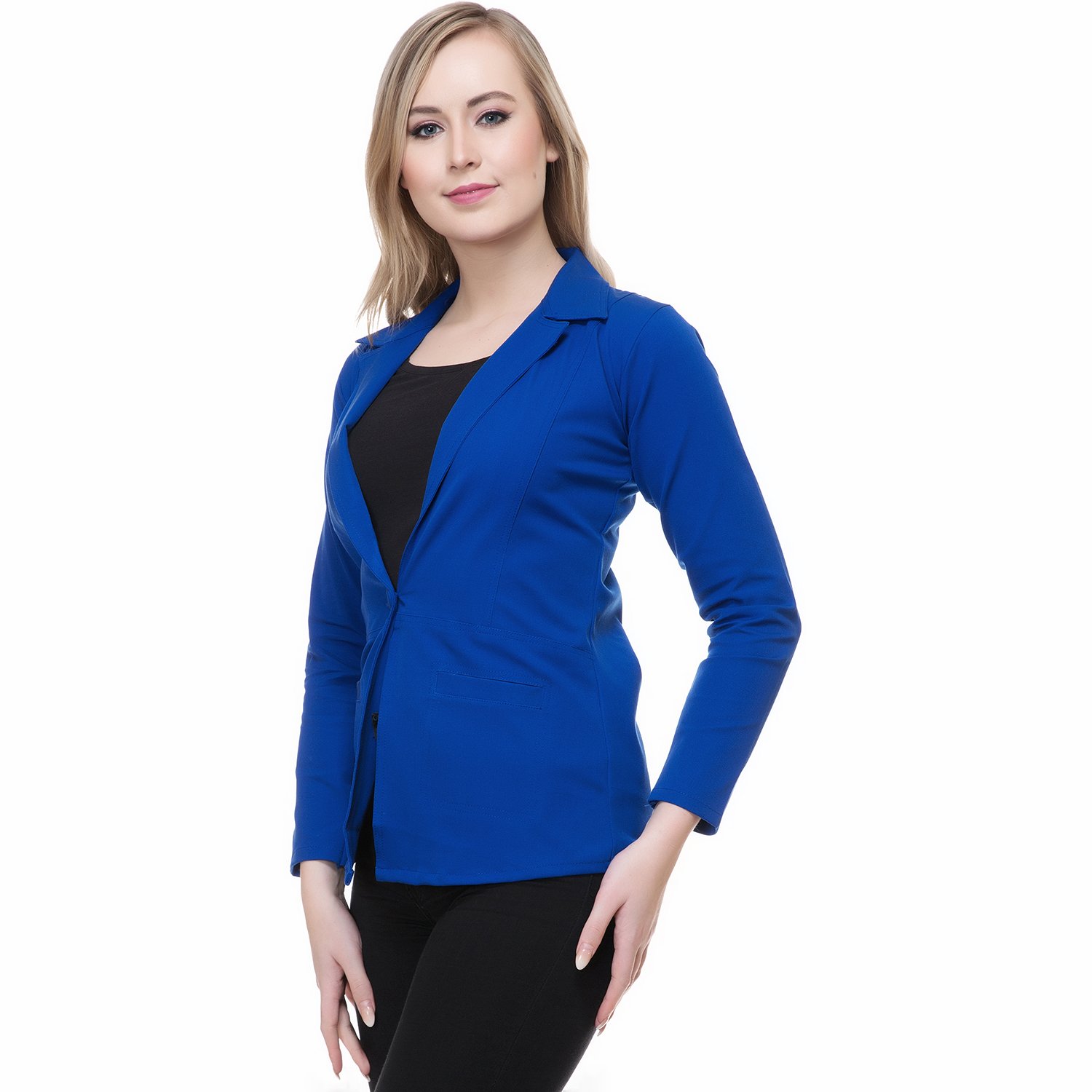 broadstar black lum lum summer blazer for women