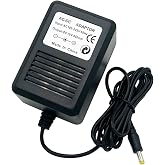 CUENSTOP Power Supply for Genesis 2 3, Power Cord for Genesis 2 3, Replacement AC Adapter Charger Cord for SEGA Genesis 2 3 Gaming Console
