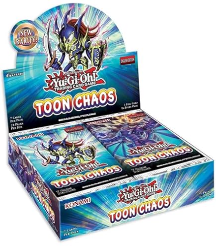 Amazon.com: YuGiOh Trading Card Game Toon Chaos Booster Box [24