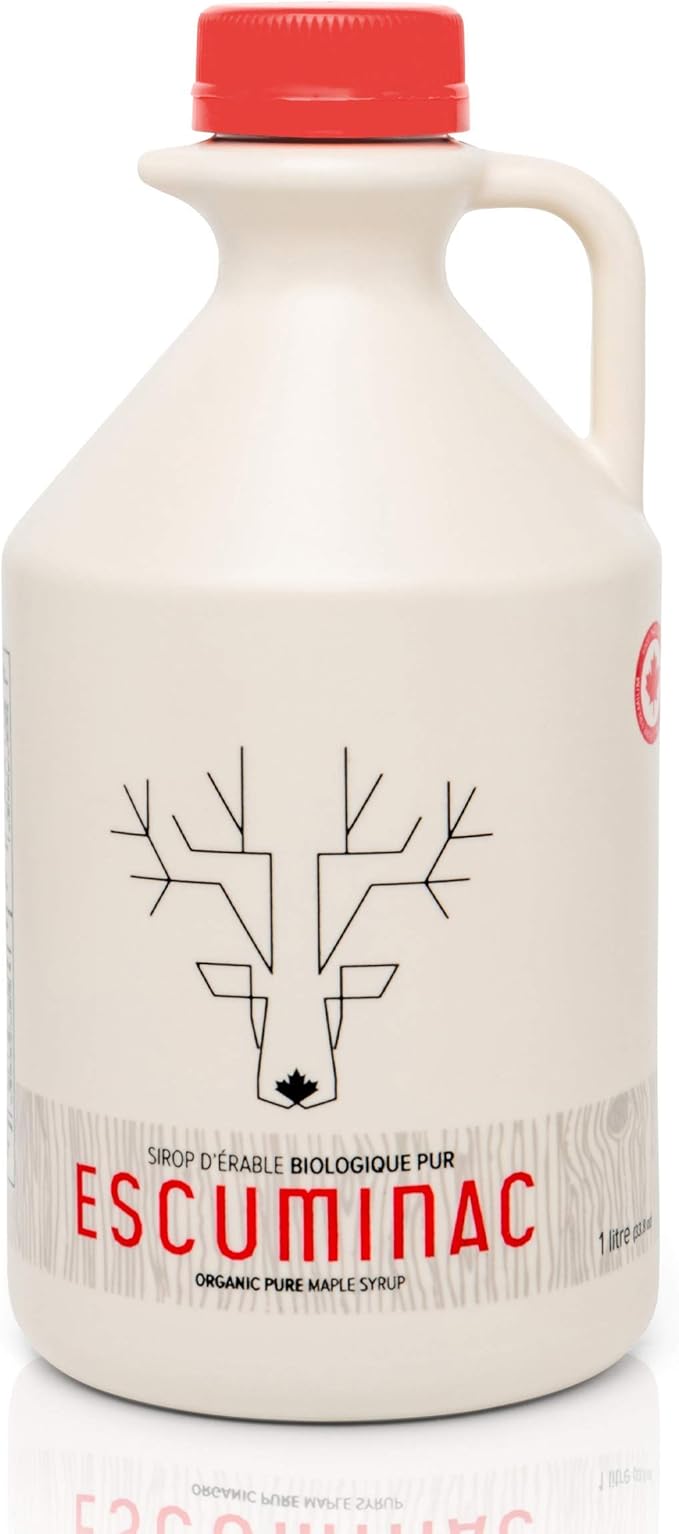 Escuminac Award Winning Unblended Maple Syrup Family Size 1 Liter
