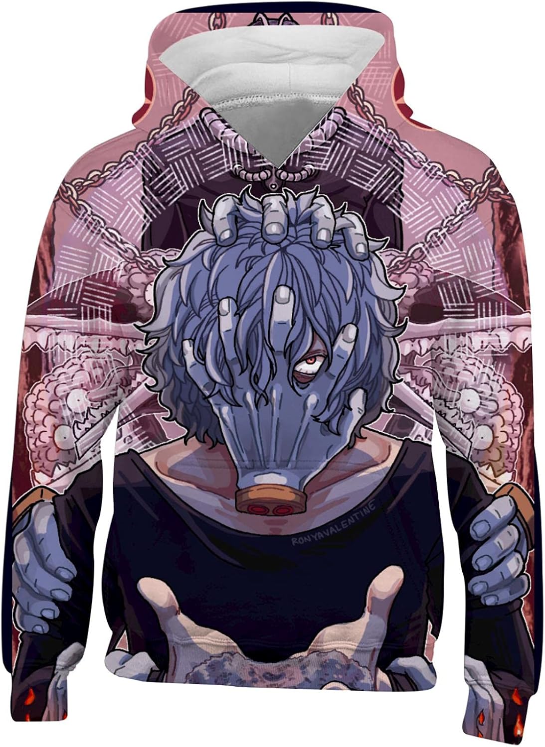 Amazon.com: Jsmllia Youth Anime Athletic Hoodies Boys Girls 3D Print My