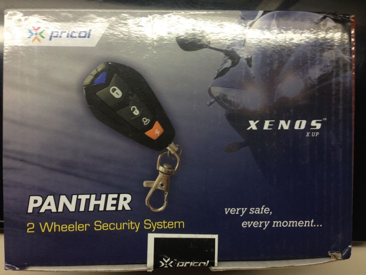 xenos bike security system