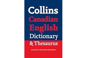 Collins Canadian English Dictionary and Thesaurus