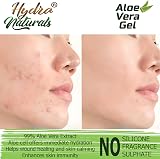 Hydra Naturals 100% Pure Organic Aloe Vera Gel 500ml Freshly Cut Aloe view 6