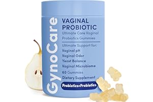 TERRAMED JUST THINK COMFORT Vaginal Probiotics pH Balance Gummies For Women | Prebiotics and Probiotics for Women | Female Vaginal Supplement for ph Balance and Vaginal Health | Vaginal Odor Control 60 Gummies