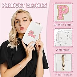 Personalized Initial Preppy Makeup Bag