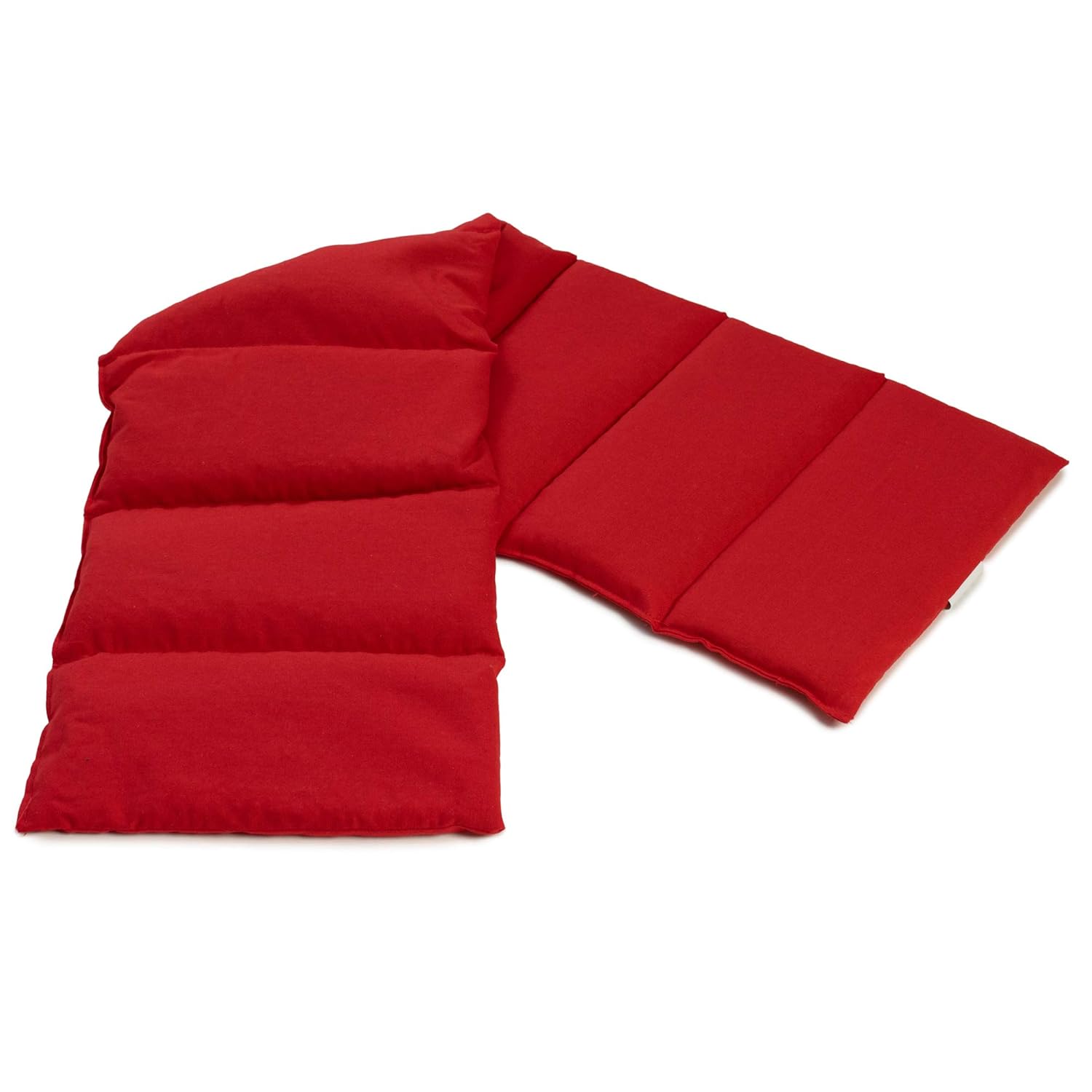 Cojín térmico compartimentado en 8 con semillas de colza 75x20cm ...