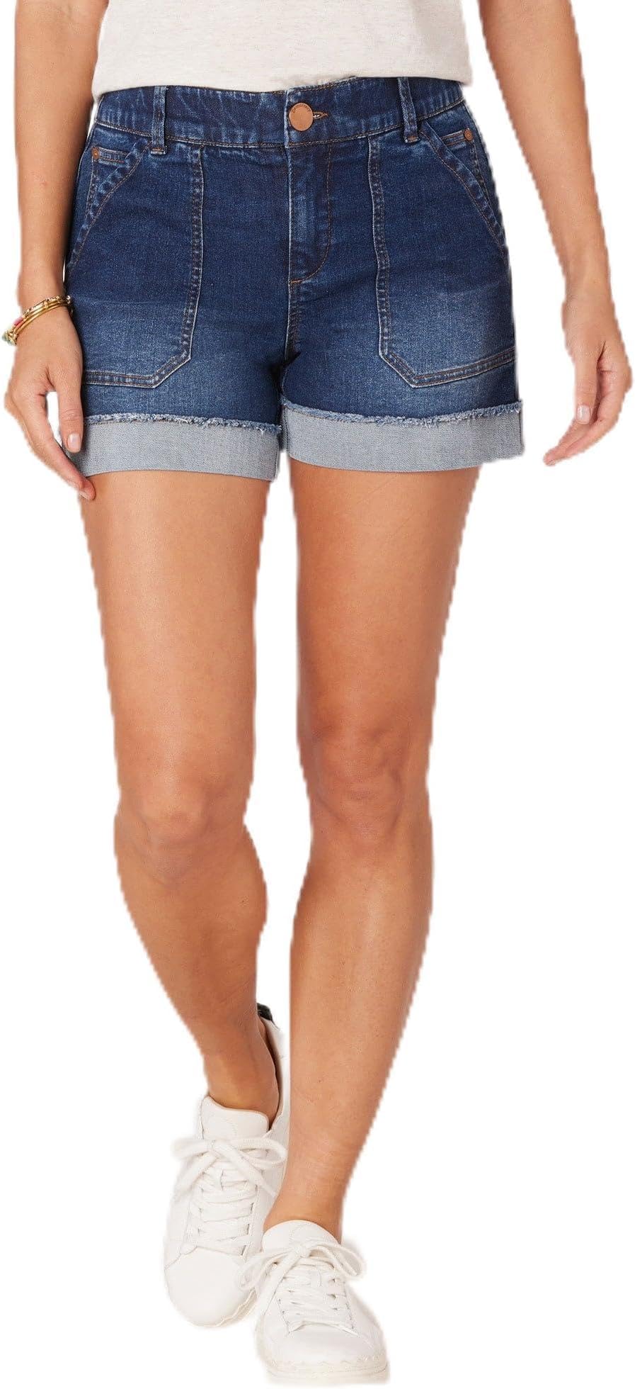 Democracy Women’s Ab Solution Utility Short, Indigo
