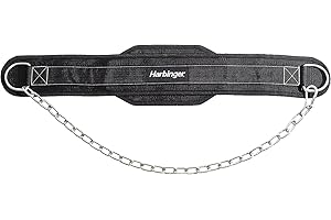 Harbinger Polypropylene Dip Belt with Steel Chain