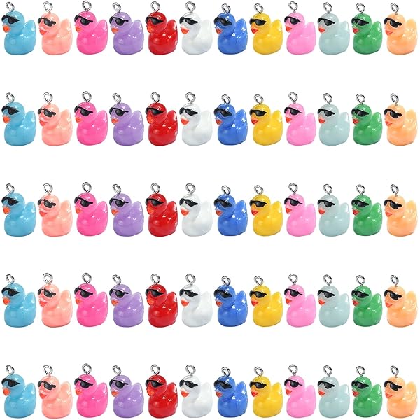 COGCHARGER Lot De 70 Breloques Lumineuses En Résine En Forme De