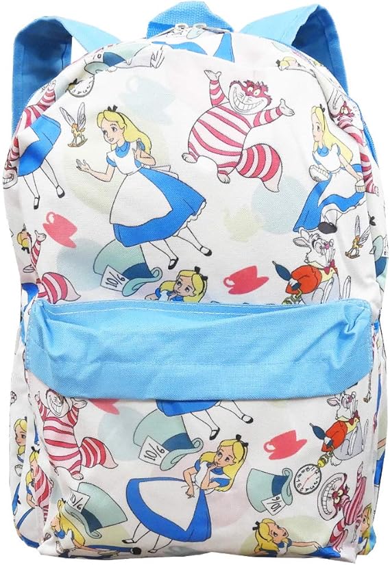 Amazon Co Jp 子供用 女の子 リュックサック ｌサイズ 大容量 大 Disney ディズニー アメリカ買付商品 アリス 不思議の国のアリス 服 ファッション小物