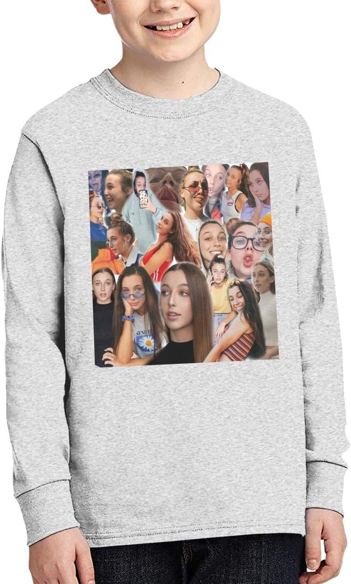 YNWMelly Youth Emma ChamB-erlain Long Sleeves T-Shirt Boys Girls