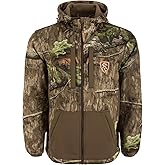DRAKE Men's Non-Typical Endurance Warm Soft Fleece-Lined Silent Stretchy Mid-Weight Full-Zip Jacket