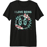 GG Shirt I Love Being GiGi Great Grandmother T-Shirt Gift Premium Tri-blend T-Shirt