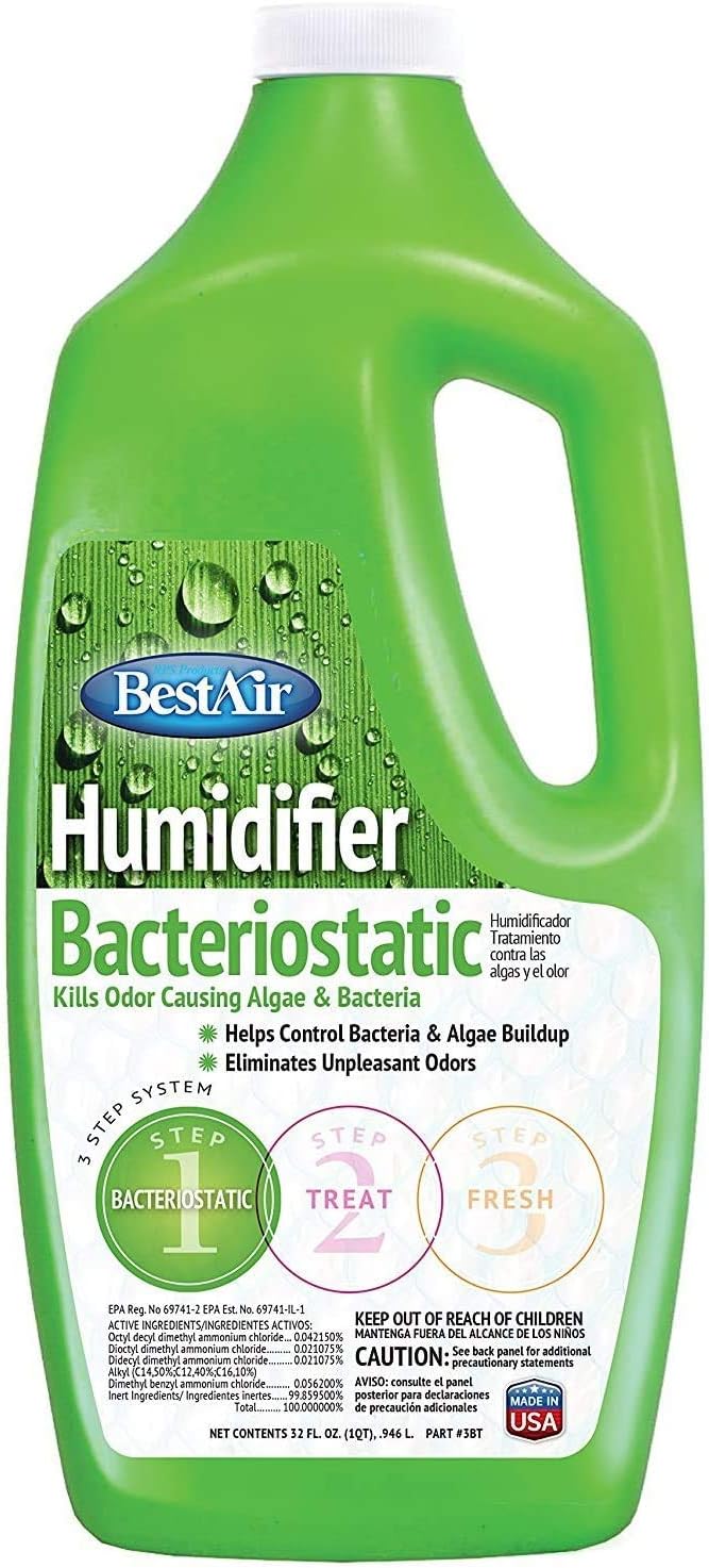 BestAir 3BT, Original BT Humidifier Bacteriostatic Water Treatment, 32 oz (2 Pack) …: Home & Kitchen