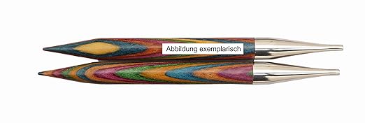 KnitPro 20421 wechselbare Nadelspitzen Symfonie Holz kurz, 3,00 mm