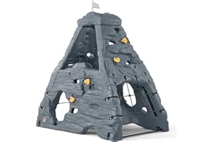 Step2 Skyward Summit for Kids, Climbing Wall Playset for Toddlers, Ages 4 –8 Years Old, Easy to Assemble Kids Outdoor Playground for Backyard