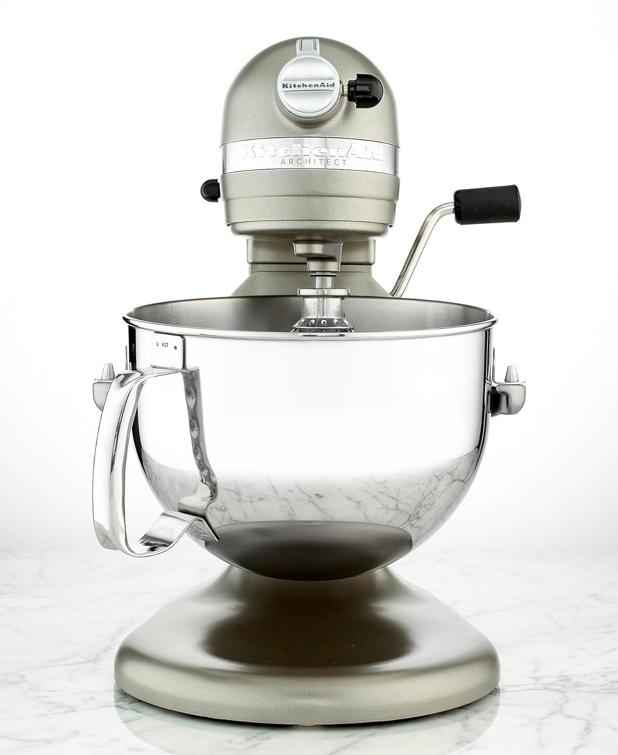 KitchenAid Professional 600 Series KP26M1XACS Bowl-Lift Stand Mixer, 6 Quart, Cocoa Silver