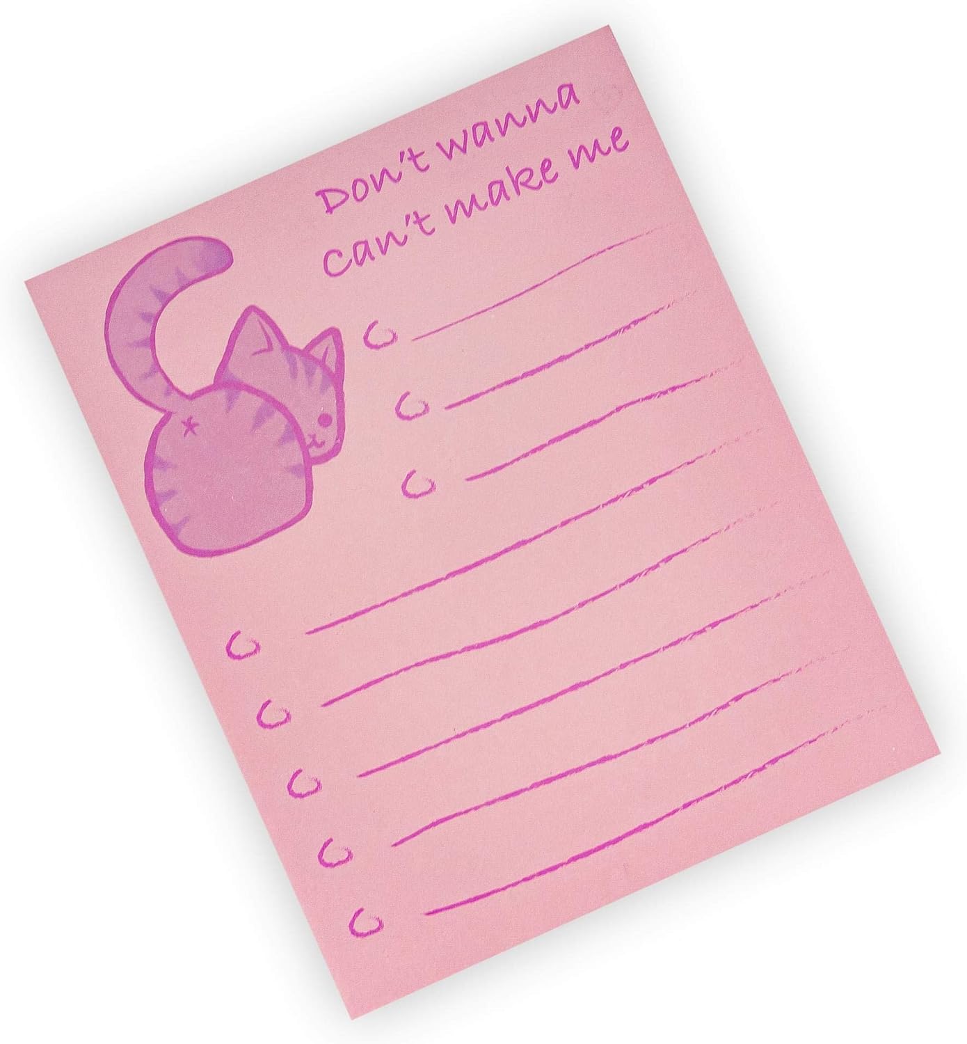 Seven20 Cat-Themed Sticky Notes | Multi-Purpose Notepad Checklist ...