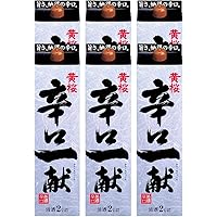 黄桜 辛口一献 パック [ 日本酒 京都府 2000ml×6本 ]
