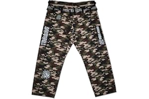 ROLL HARD Brazilian Jiu Jitsu Ripstop Gi Pants Blue