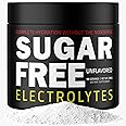 Sugar Free Electrolytes – Rapid Hydration Powder, Zero Calorie, Essential Raw Electrolytes Blend, Keto Friendly with No Sugar, Raw Electrolyte Powder (Unflavored)
