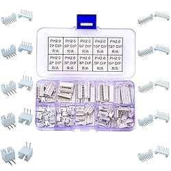 Kidisoii JST Connector Kit, PH2.0 DIP Header Jst
