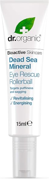 Dr Organic Dead Sea Mineral Eye Rescue Rollerball 15ml view 4