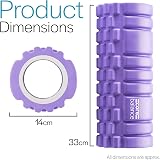 Core Balance Grid Foam Massage Roller 14x33 cm EVA Body Recovery view 6