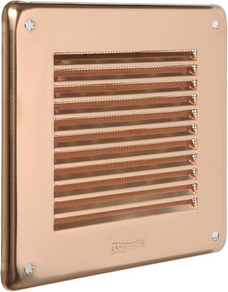 Die Belüftung gra10r Gitter Quadra-überlappende, Kupfer: Amazon.de