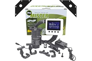 ReptiKing Reptile Mister Humidifier, Reptile Automatic Misting System, Auto Mister Sprayer for Reptiles Chameleon Frog Gecko 