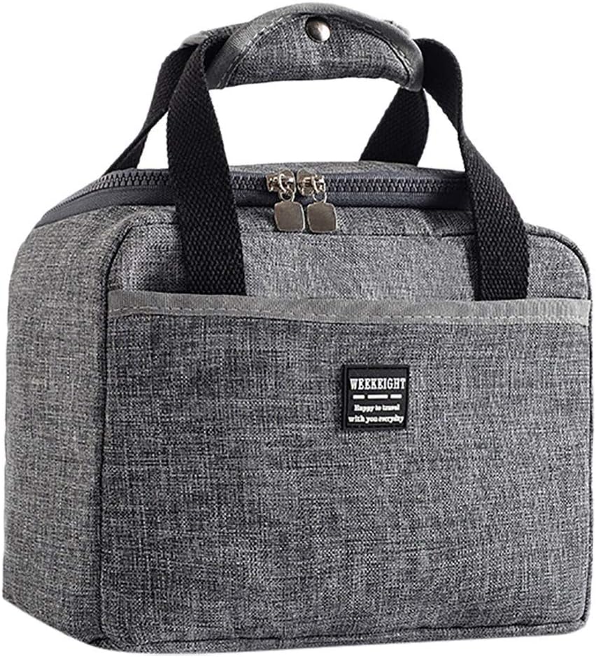 BHYDRY Insulated Lunch Box Soft Cooler Bag Waterproof Thermal Work School Picnic Bento/Lunch Bag Camping Picnic Box Carry Case Tote Cooler Handbag Insulated Men Women Leak Proof Adults Kids