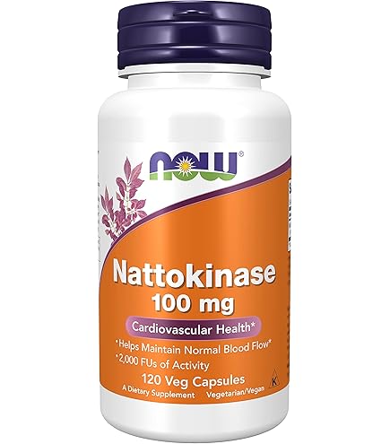 Amazon.com: NOW Supplements, Nattokinase 100 mg (from Non-GMO Soy