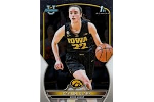 GENERIC 2022-23 Bowman University Chrome Basketball #50 Caitlin Clark Pre-Rookie Card Iowa - 1st Bowman Chrome Card