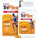 GNC TriFlex Fast-Acting, Improves Joint Comfort &amp; Stiffness, 240 Caplets | Combines Glucosamine and Chondroitin with Turmeric to Support Joint Comfort and Stiffness in as Few as Five Days