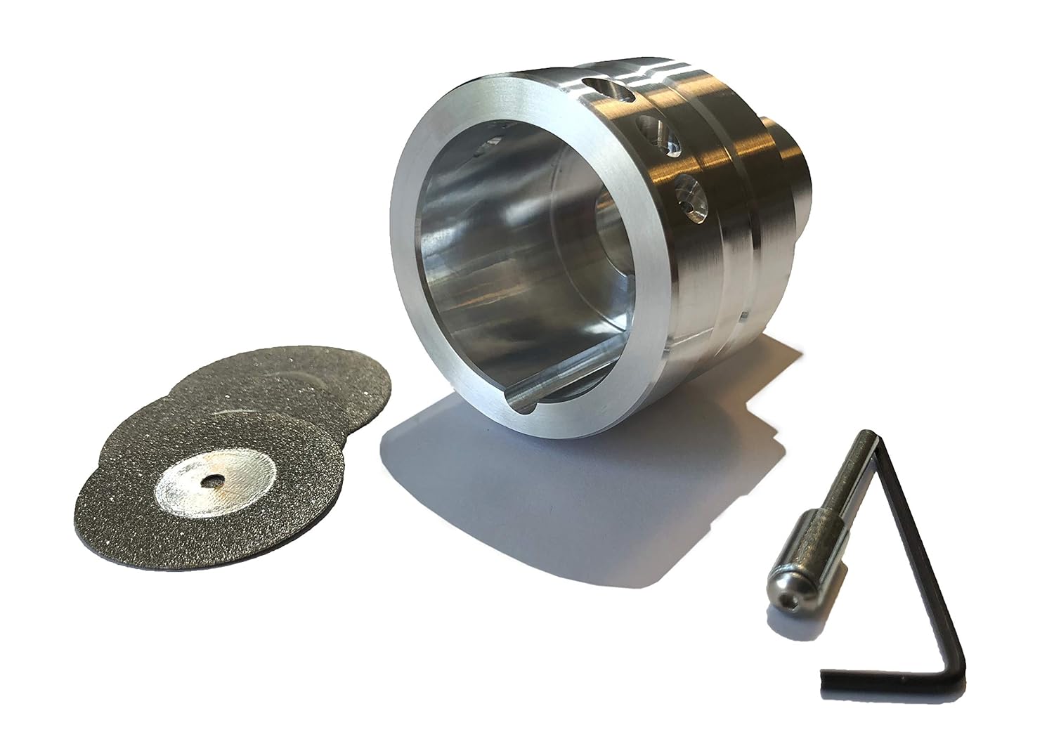 TungstenMate Industrious Aluminum Tungsten Electrode Sharpener with Cut