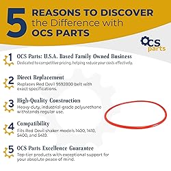 OCS Parts 9592800 Replacement Paint Shaker Belt