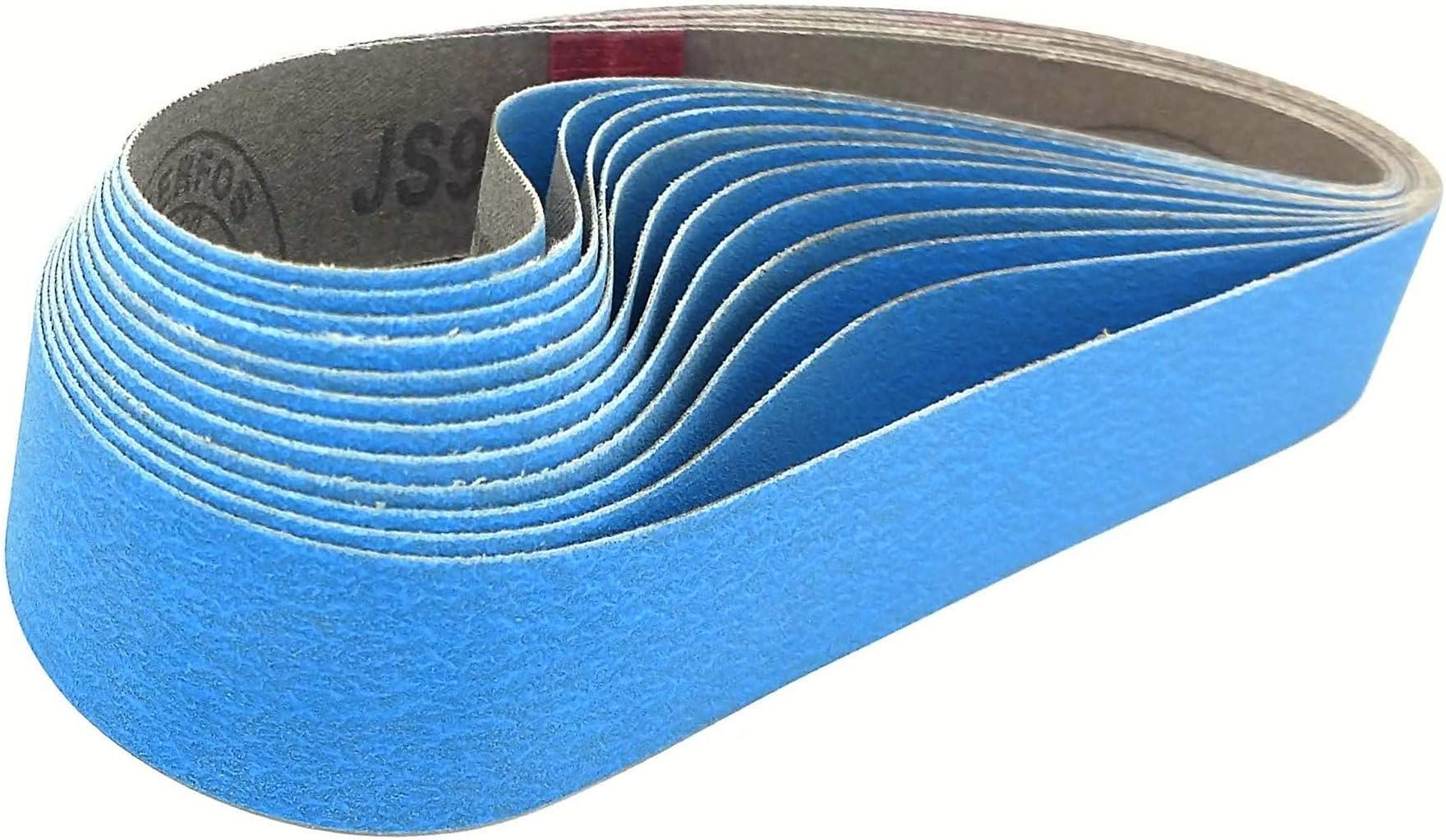 1 X 18 Ceramic 120 Grit Sanding & Sharpening Belt 10 Pack (120 Grit Ceramic - 10 Pk.)