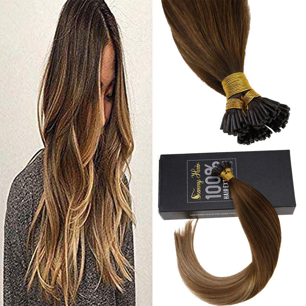 Amazon Com Sunny Professional Salon Fusion Remy Hair Extensions