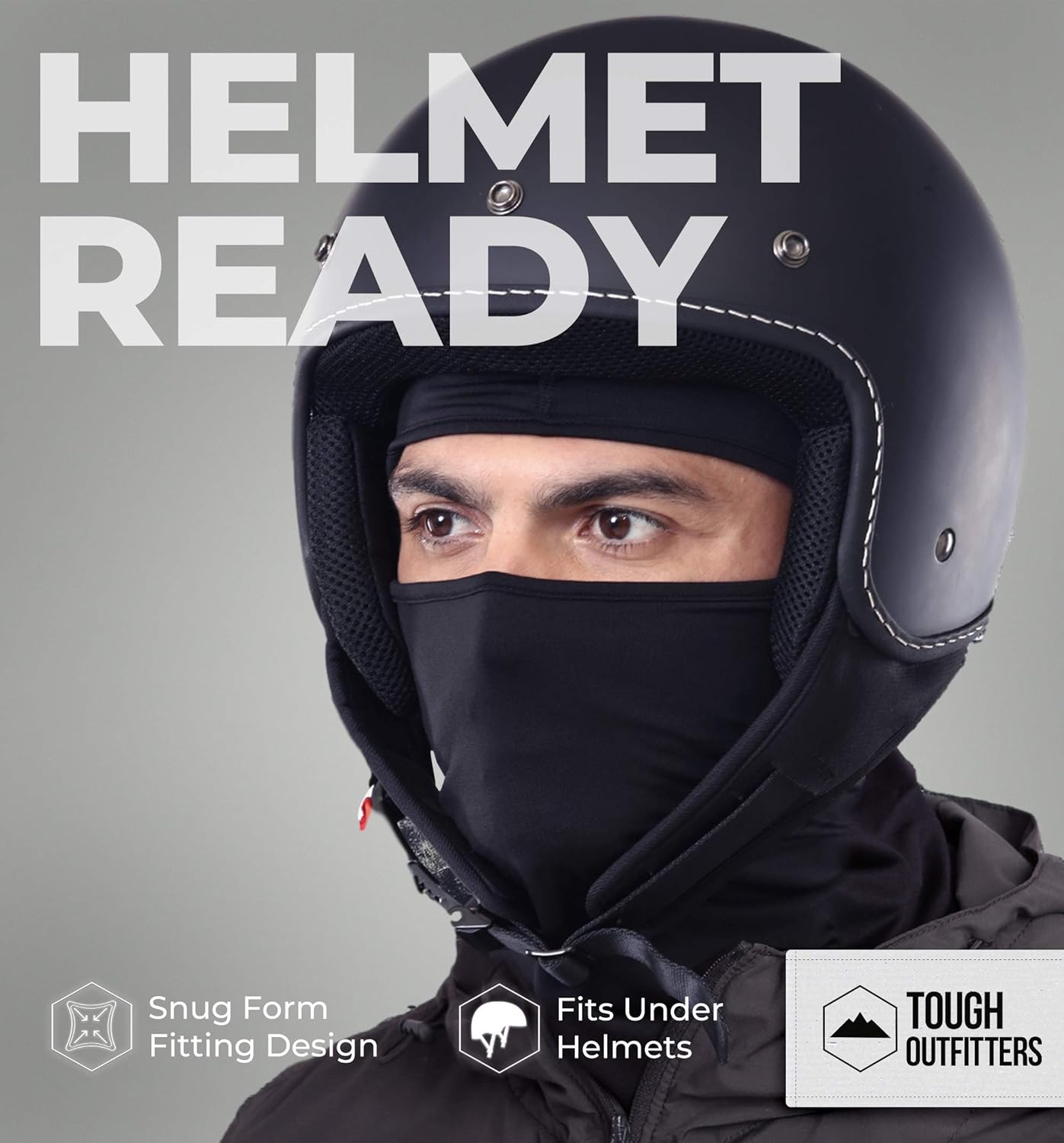 Balaclava Ski Mask - Cold Weather Face Mask for Men & Women - Windproof Hood Snow Gear for Motorcycle Riding & Winter Sports: Automotive