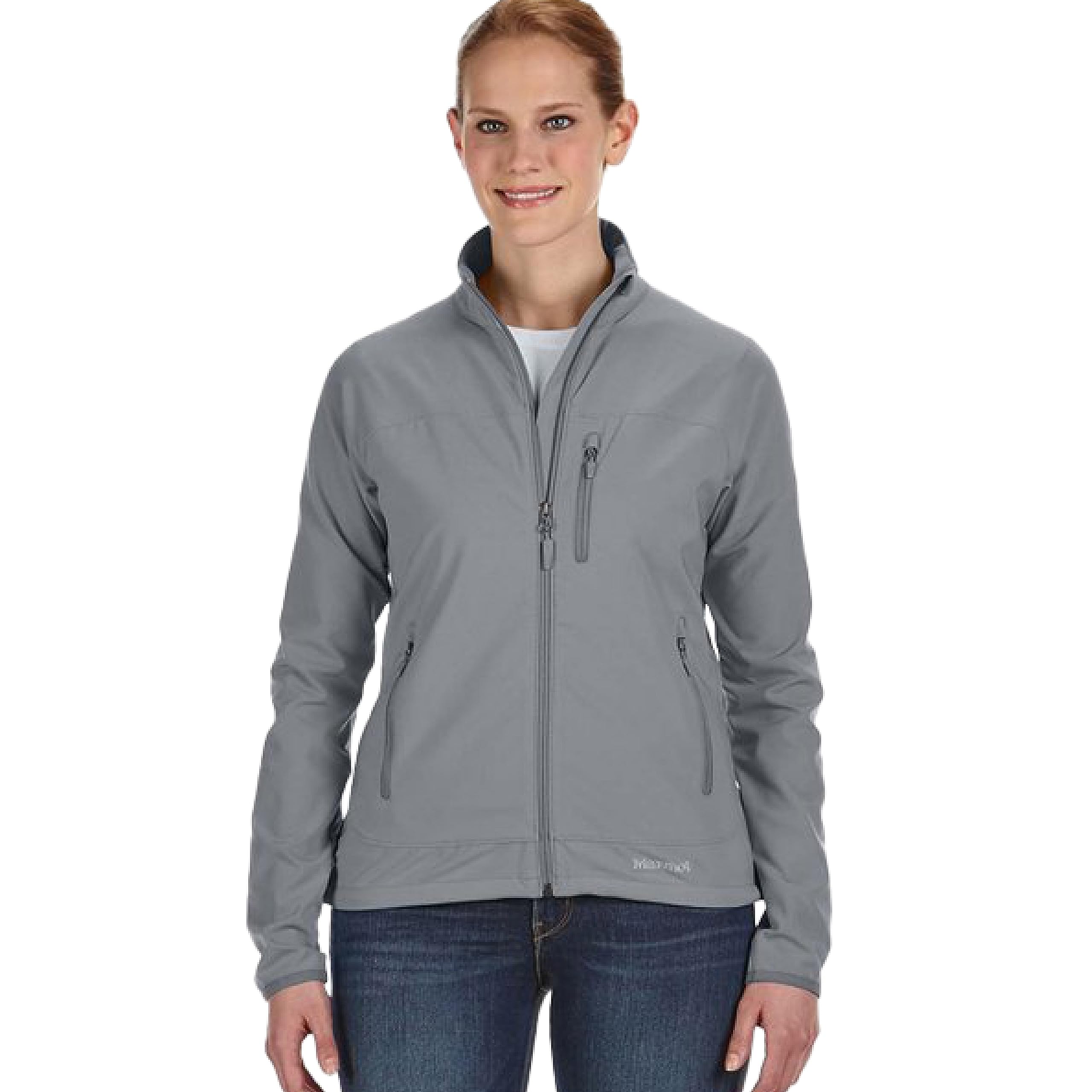 MARMOT Women’s Tempo Jacket | Women’s Soft Shell Jacket for Mild Summer and Fall Weather Hiking and Backpacking, Cinder, X-Large