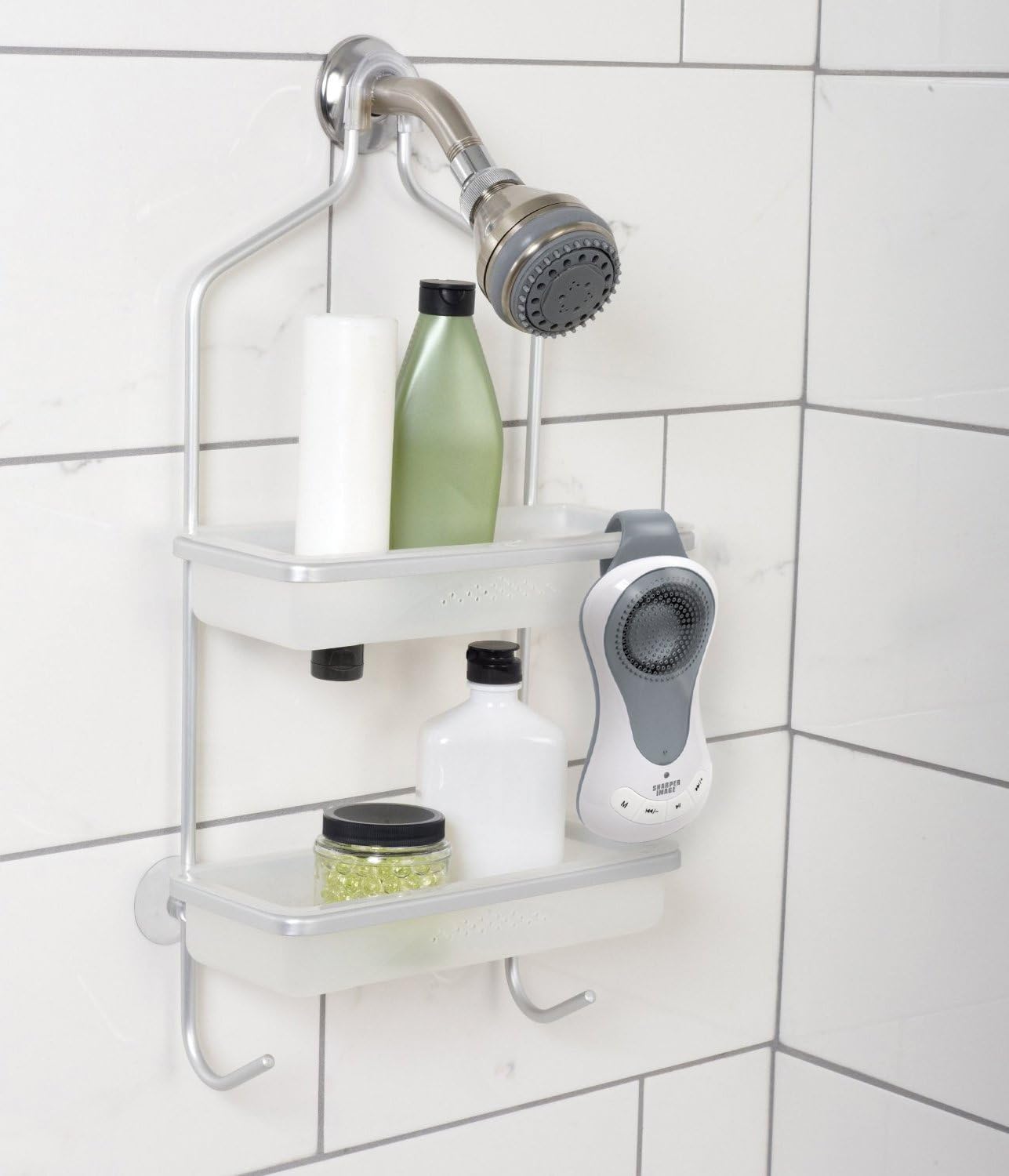 sharper image bluetooth shower radio