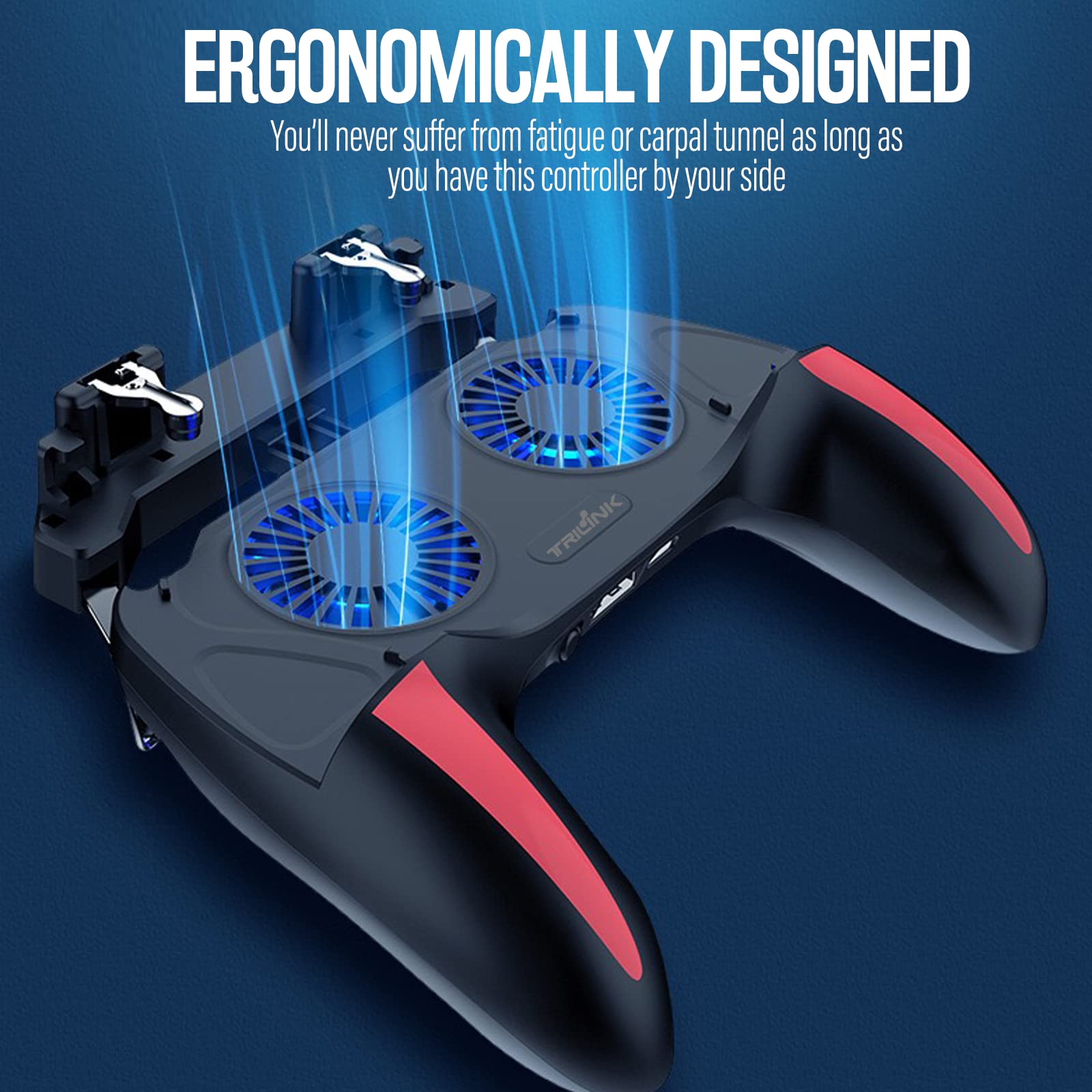 Mua Mobile Game Controller with 4000mAh Power Bank & Cooling Fan, Phone ...