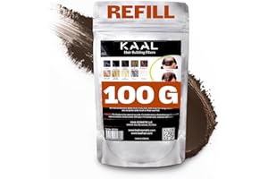 KAAL Hair Fiber Refill Pack | (3.53 oz, Medium Brown) Hair Powder, Hair Fibers for Those Experiencing Hair Loss, Conceal Thin
