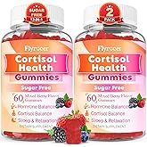 Cortisol Supplements for Women & Men, 13 in 1 Cortisol Detox, Cortisol Manager Reducer with Ashwagandha, Magnesium, L-Theanine, Cortisol Balance Gummies-Hormone Balance, Focus, Calm, zzZ, 120 Cts