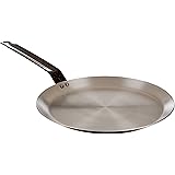 Paderno World Cuisine 10 1/4-Inch Carbon Steel Crepe Pan