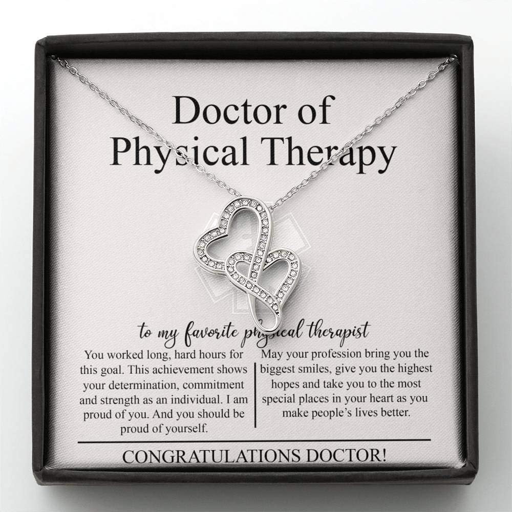 Doctor of Physical Therapy Gifts, Graduation Gift Necklace, Graduating